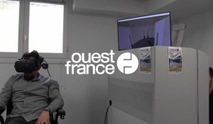 Santé. Unique au monde, le premier simulateur de fauteuil roulant électrique est à Rennes