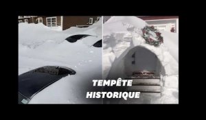 Au Canada, Saint-Jean ensevelie sous la neige, l&#39;armée appelée en renfort