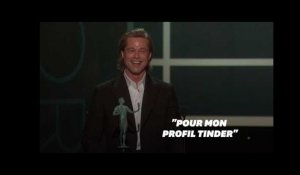 Brad Pitt, aux SAG Awards, a bien fait rire toute la salle