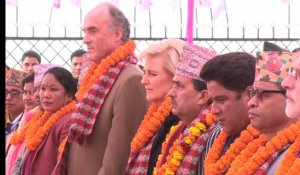 La princesse Astrid et le prince Lorenz chaleureusement accueillis au Népal