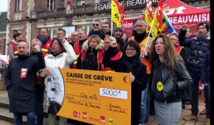 Réforme des retraites :  Près de 23000 euros  reversés aux cheminots du Beauvaisis