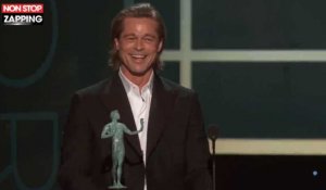 SAG Awards - Brad Pitt : Son discours plein d'humour et d'autodérision (Vidéo)