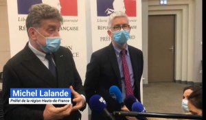 Vaccin : "Le million de doses injectées sera franchi au 15 avril" dans les Hauts-de-France selon le préfet Michel Lalande