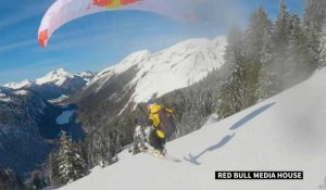 Speed riding: Valentin Delluc, le skieur des airs