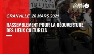 VIDEO. Un rassemblement pour la culture à Granville