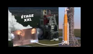 La Nasa réussit le dernier test de sa fusée SLS pour la Lune