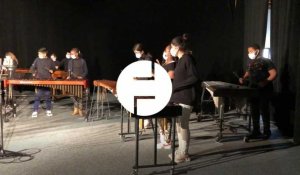 VIDÉO. Les collégiens de Louise-Michel à Alençon deviennent percussionnistes