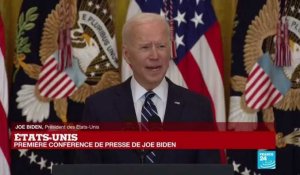 REPLAY - Première conférence de presse du président américain Joe Biden