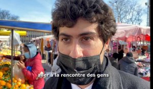 Victor Habert en campagne  à Beauvais  : «Je ne serai pas qu'un neveu»