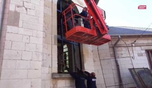 Un chantier spectaculaire de remplacement des vitraux à l’église de Buire-sur-l’Ancre
