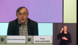 Yves Van Laethem détaille l'impact de la météo sur l'épidémie de Coronavirus