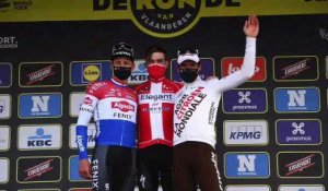 Tour des Flandres 2021 - Greg Van Avermaet : "Je suis très content avec mon podium"