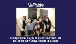 Lille : des jeunes de la maison de quartier du Vieux-Lille créent une coopérative jeunesse de services