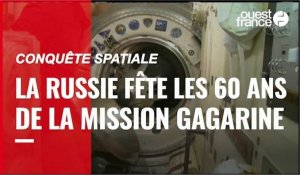 VIDÉO. Espace : 60 ans après, la Russie commémore la mission Gagarine