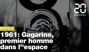 12 avril 1961, Youri Gagarine, premier homme dans l'espace