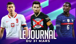 LEWANDOWSKI FORFAIT POUR BAYERN-PSG, MAN CITY NE VEUT PAS DE MESSI, L'AVANT-MATCH BOSNIE-FRANCE I LES INFOS FOOT DU JOUR