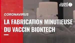 VIDÉO. Covid 19 : la fabrication minutieuse du vaccin Pfizer-BioNTech