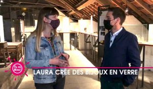 Laura crée des bijoux en verre ! épisode 2