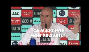 Zidane refuse de parler de la super league