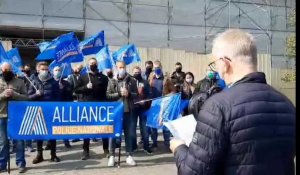 Alliance Police Nationale manifeste à Béthune pour une justice plus ferme 
