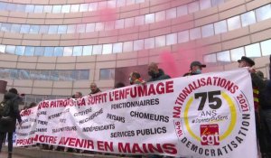 Réforme de l'assurance chômage: une annexe du ministère du Travail occupée à Paris