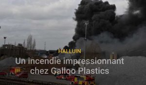 Halluin : incendie chez Galloo Plastics