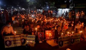 Myanmar : veillée à Rangoun en mémoire des "martyrs"