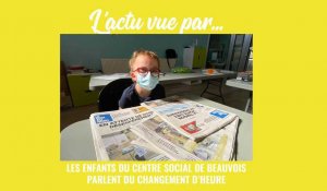 L'actu vue par les enfants du centre social L'Escale de Beauvois-en-Cambrésis