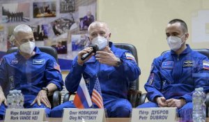 Un Soyouz s'arrime à l'ISS lors d'une mission célébrant Gagarine