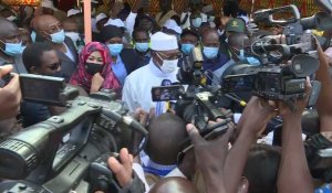 Présidentielle au Tchad: réaction d'Idriss Déby après avoir voté