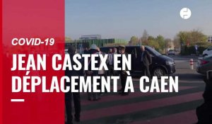 VIDÉO. Covid-19 : Jean Castex était en déplacement à Caen pour soutenir le personnel soignant