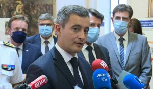 Darmanin à Nice: "Il faut être citoyen, il faut porter le masque au maximum"