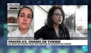 Procès d'Emma Charki en Tunisie : six mois de prison pour une parodie de sourate du Coran