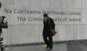 Affaire Sophie Toscan du Plantier: Ian Bailey arrive au tribunal pour une audience sur son extradition