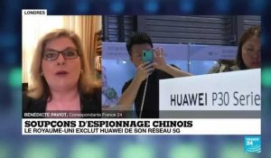 Soupçons d'espionnage chinois : le Royaume-Uni exclut Huawei de son réseau 5G
