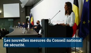 Les nouvelles mesures du Conseil national de sécurité