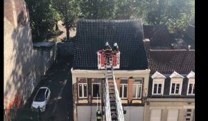 Lille : Incendie d'un squat dans la rue de Douai