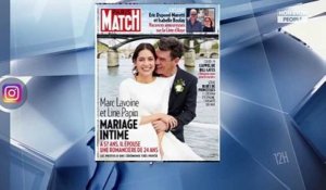 Marc Lavoine et Line Papin : une première photo de leur mariage dévoilée