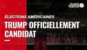 Donald Trump accepte la nomination du Parti républicain pour un second mandat