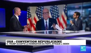 Convention Républicaine : "Biden sera le fossoyeur de l'Amérique" (Trump)