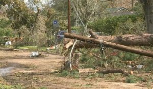 La destruction en Louisiane après le passage du puissant ouragan Laura