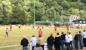 La Roche-Messancy 0-1 ouverture du score par Quentin Menon