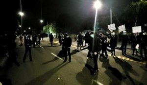 Manifestation à Portland au lendemain du décès d'un manifestant