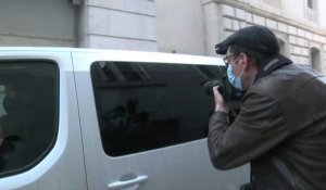Affaire Narumi: Nicolas Zepeda arrive au tribunal de Besançon pour être interrogé par le juge