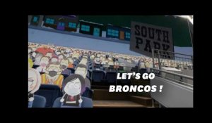South Park s'invite au stade pour soutenir les Broncos de Denver