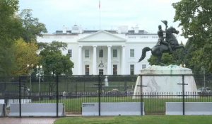Images de la Maison Blanche où Trump est en quarantaine après avoir été testé positif au Covid-19
