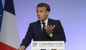 Macron: l'islam "vit une crise partout dans le monde aujourd'hui"