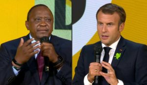 "Aider l'Afrique à réussir": Macron et Kenyatta s'adressent aux investisseurs