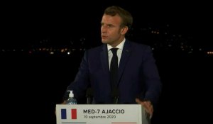 Macron et le "Med7" veulent renouer un dialogue "de bonne foi" avec la Turquie