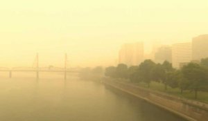 Incendies aux États-Unis: une épaisse fumée couvre le ciel de Portland